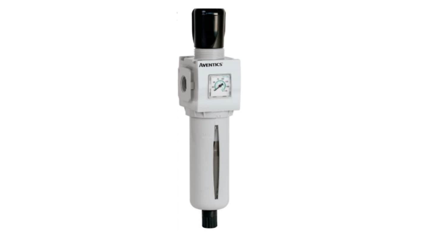 EMERSON ? ASCO 652 Air Filter Regulator, 25μm, G 1/4, Semi Automatic, 16 bar, G652APJP2GA00HA