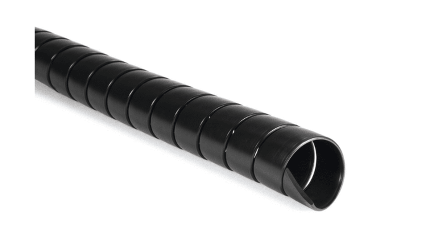 HellermannTyton Spiral Wrap, I.D 40mm, 45mm Polypropylene 162-31600 Series