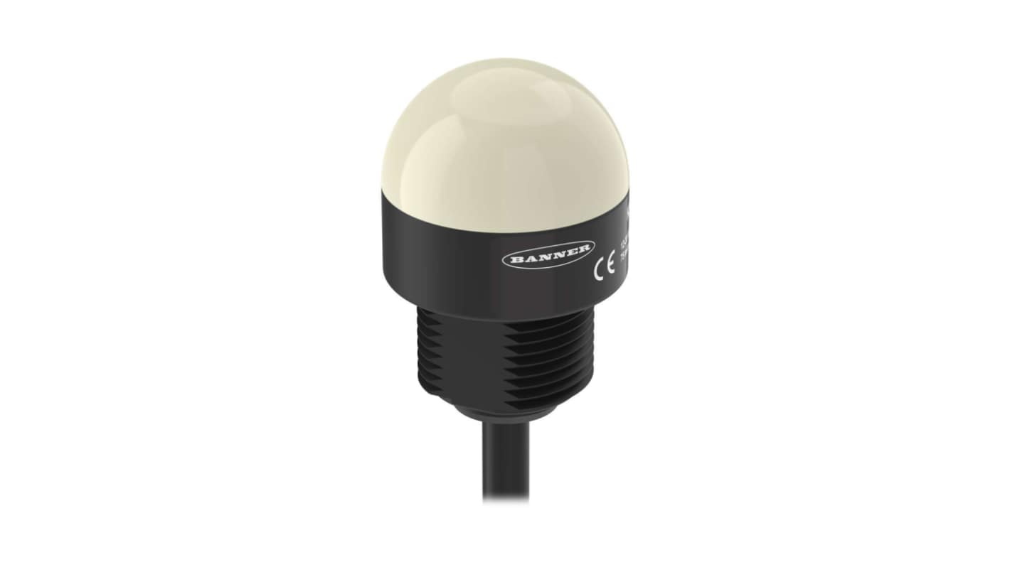 Banner K30 Series Green, Yellow Indicator, 10 → 30V dc, IP67, IP69K