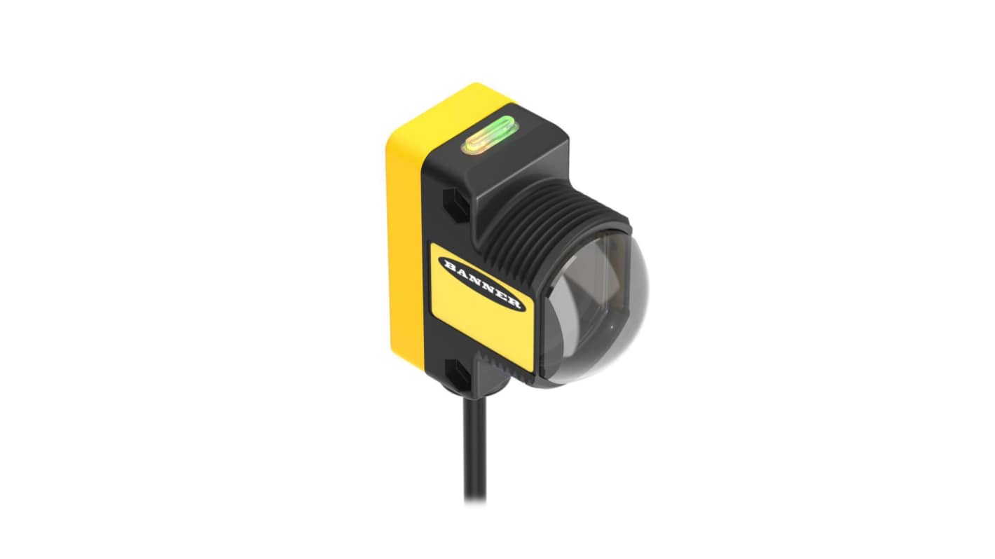 Banner Opposed Photoelectric Sensor, Rectangular Sensor, 213 m Detection Range