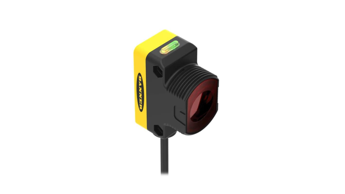 Banner Opposed Photoelectric Sensor, Rectangular Sensor, 60 m Detection Range
