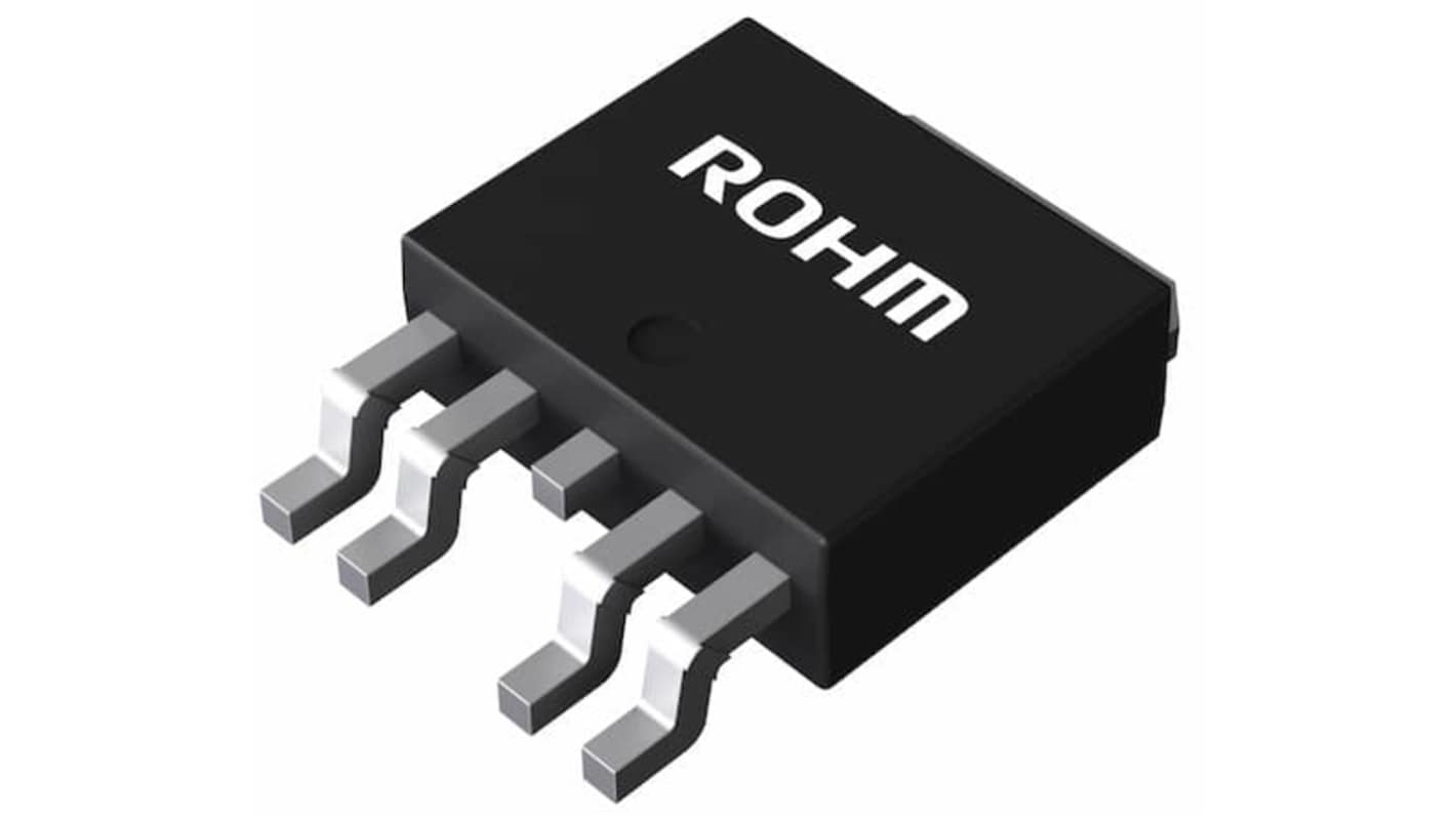 ROHM 线性LDO稳压芯片, 可调节输出, 500mA最大输出, TO252-5, 5针