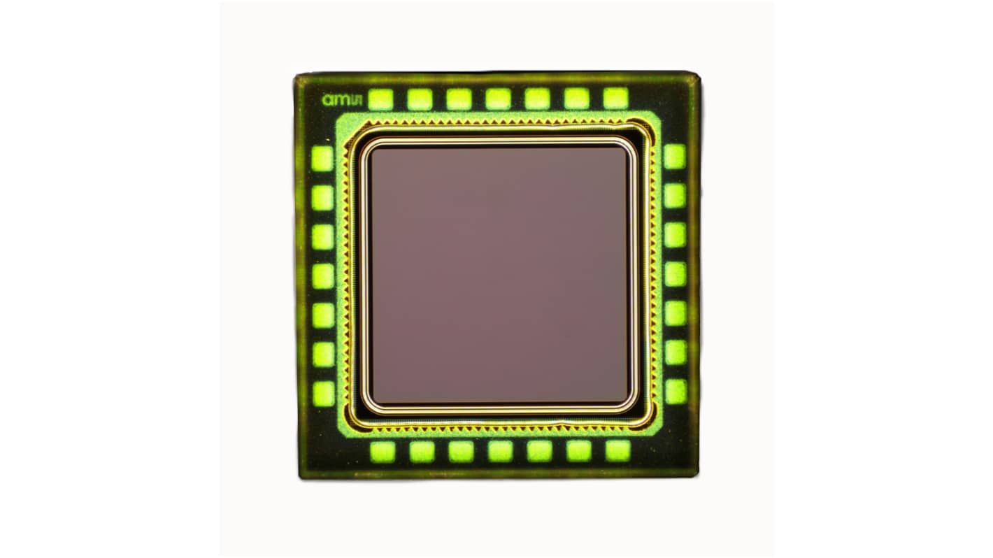 ams OSRAM Mira016 MIRA016-3QM1WB FT SE Image Sensor, 400 x 400pixel, 360fps I2C CSP