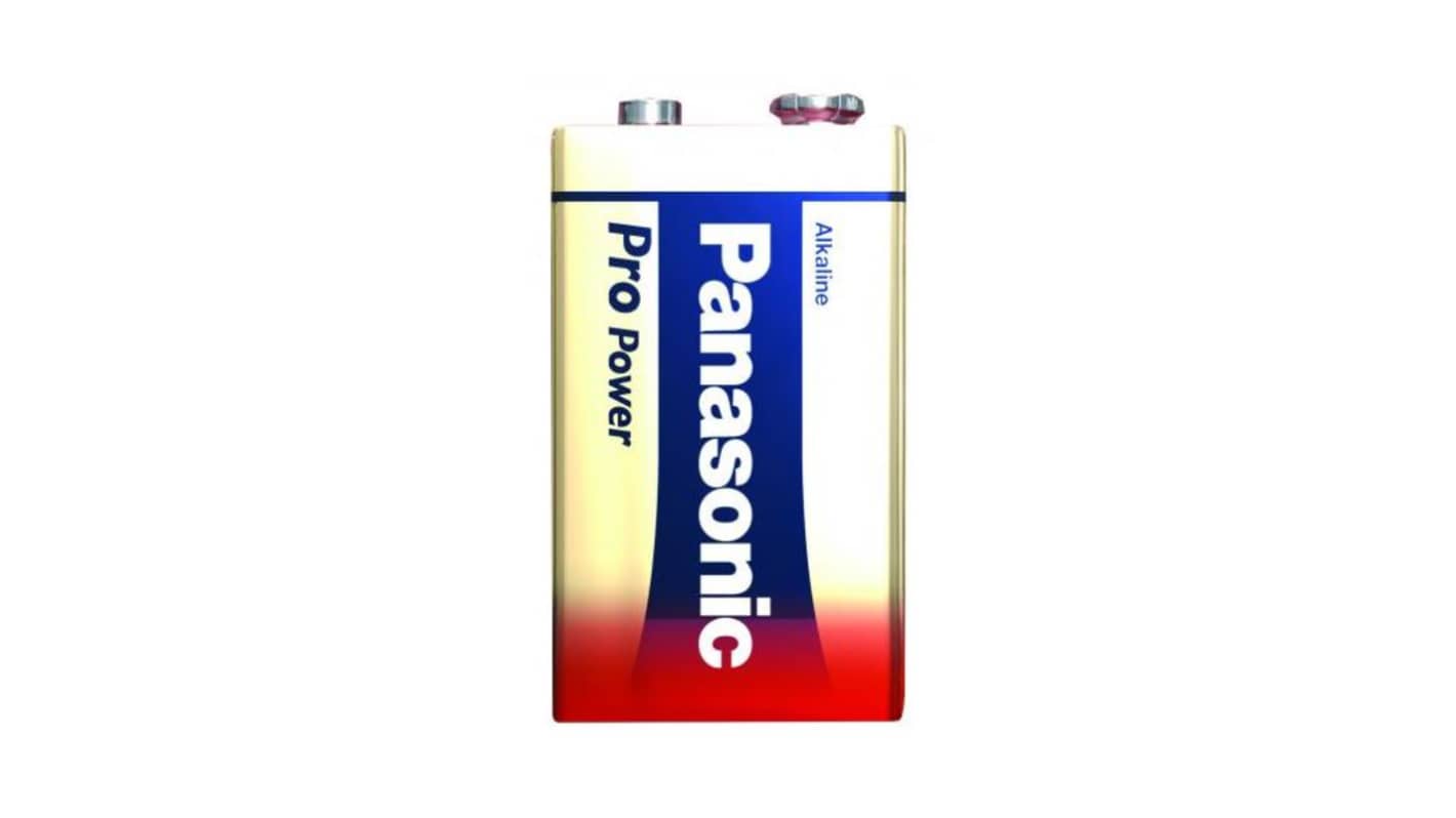 Batteria 9V Panasonic, Alcalina