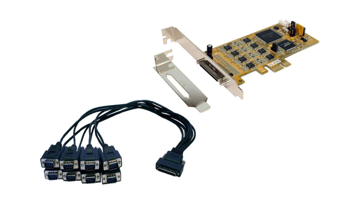 EX-45368 | Exsys 8 Port PCIe RS232, RS422, RS485 Serial Card | RS image.