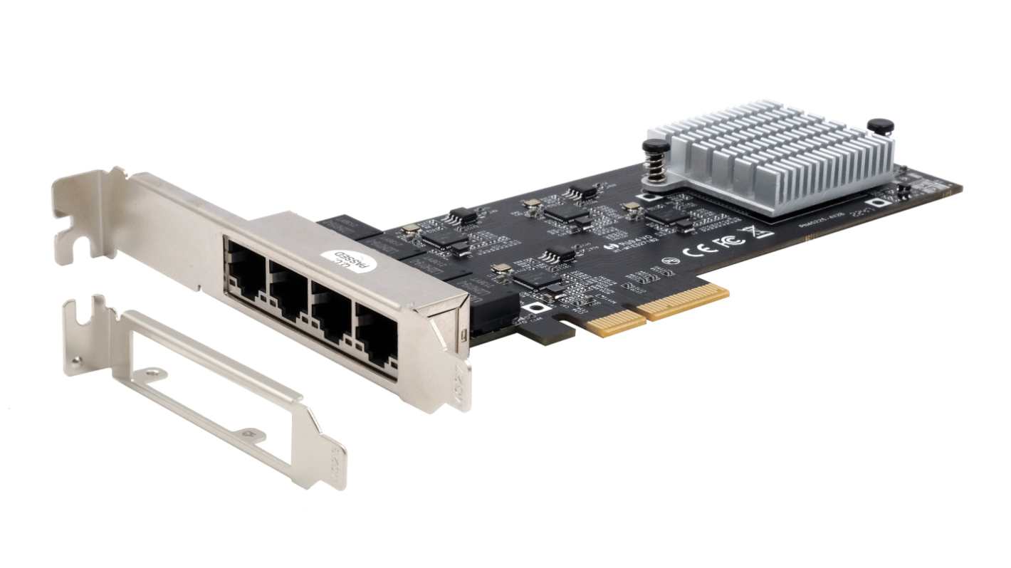 Exsys 4 Port PCIe PCI Express Serial Card