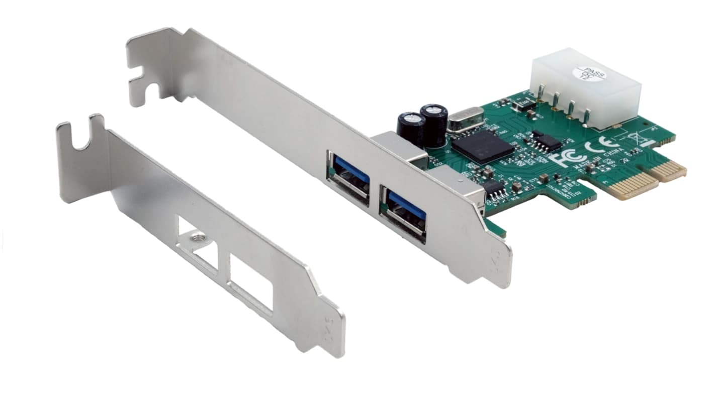 Karta szeregowa, USB 3.2, l. portów: 2, magistrala: PCIe, Szeregowe
