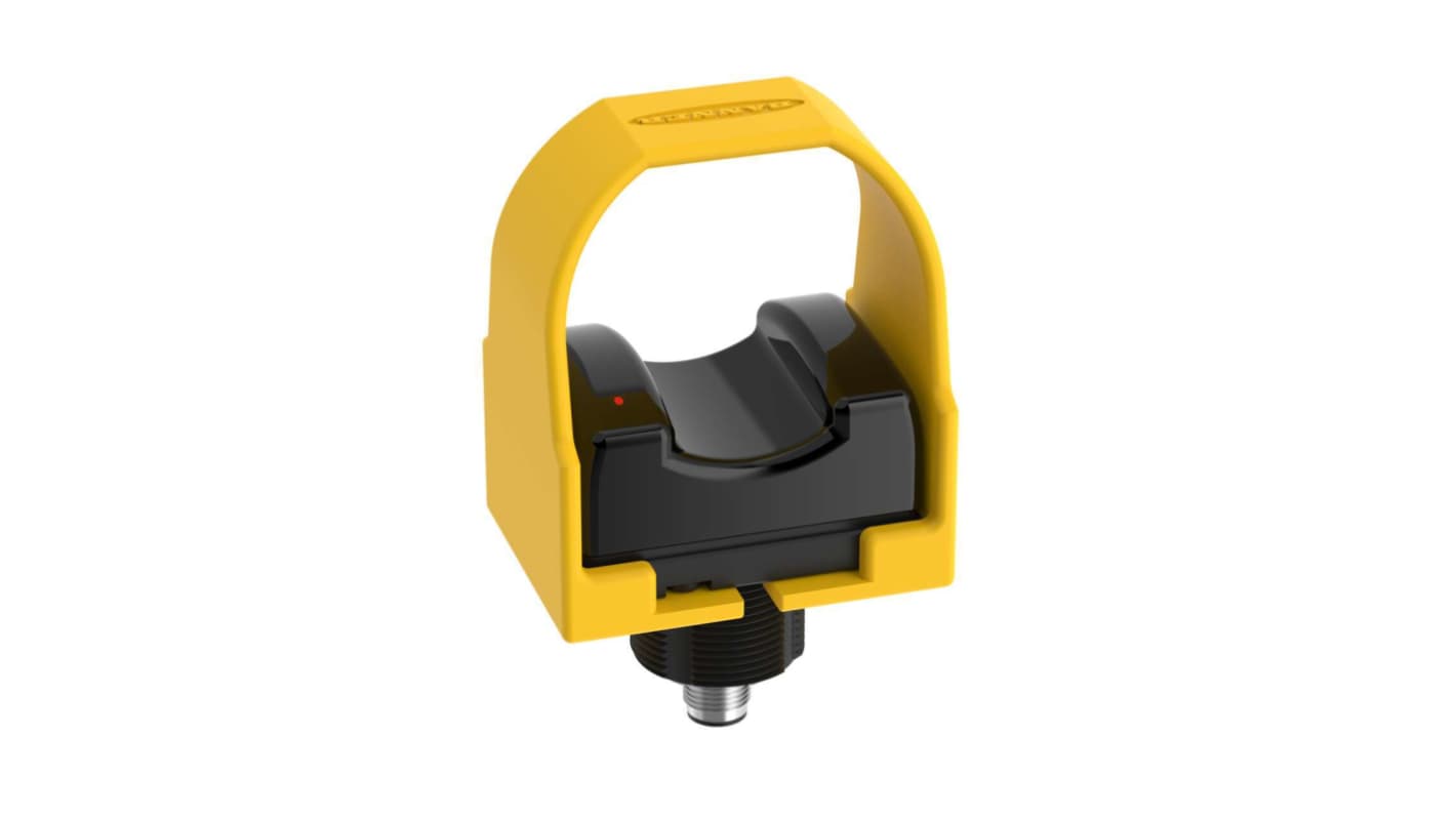 Banner One Button Safety Two Hand Control Switch, Black, Yellow, OTB Series