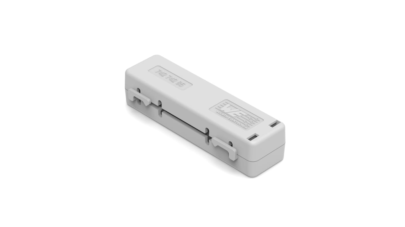 Wurth Elektronik 扣式扁平磁环, 4 W 620制, 用于计算机, 医疗技术, 带状电缆, 外部16 x 19.5 x 71.3mm
