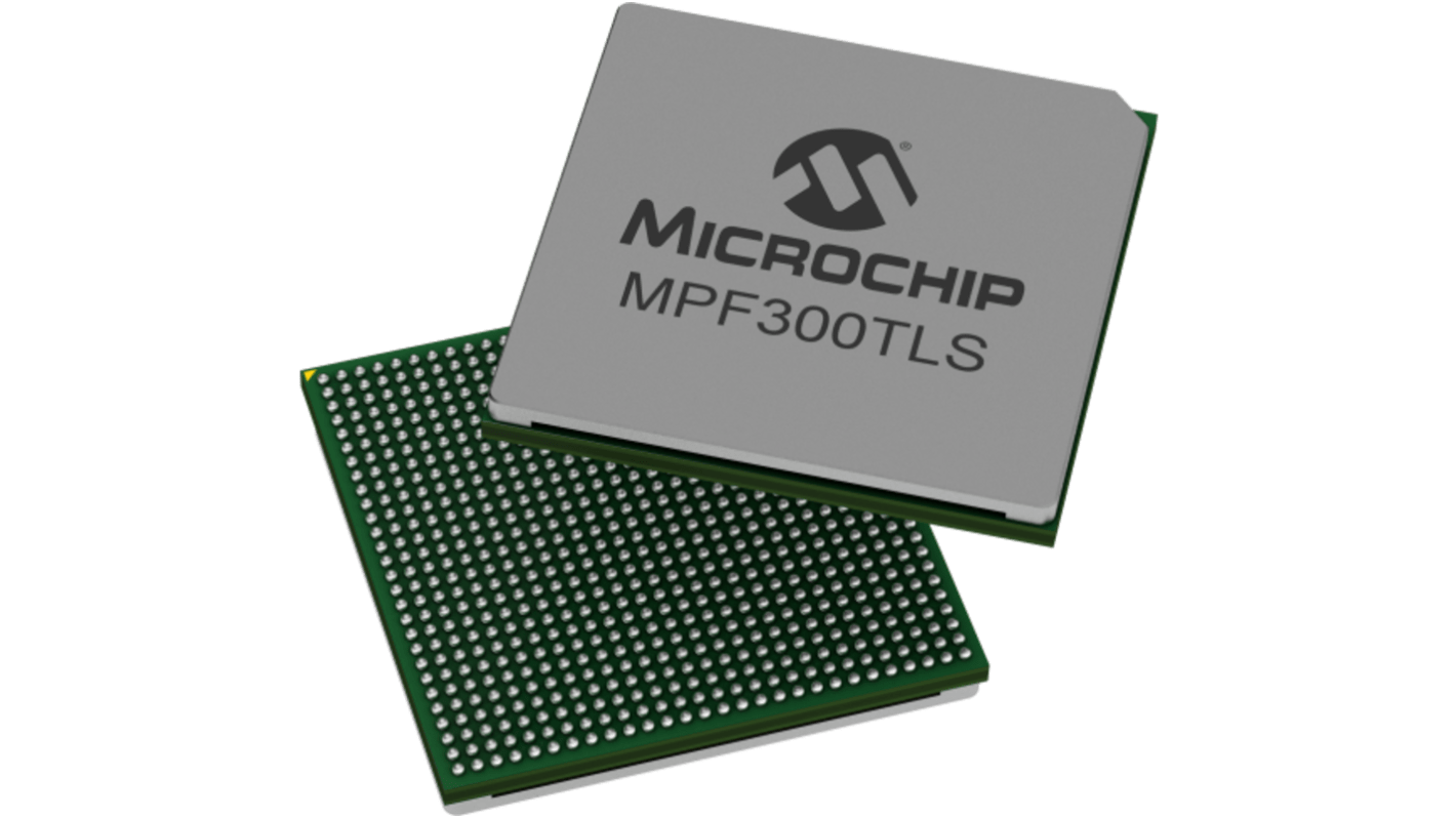 Microchip FPGA MPF300TLS-FCG1152I, PolarFire FPGA 300000 Cells, 20600kbit, 1152-Pin BGA