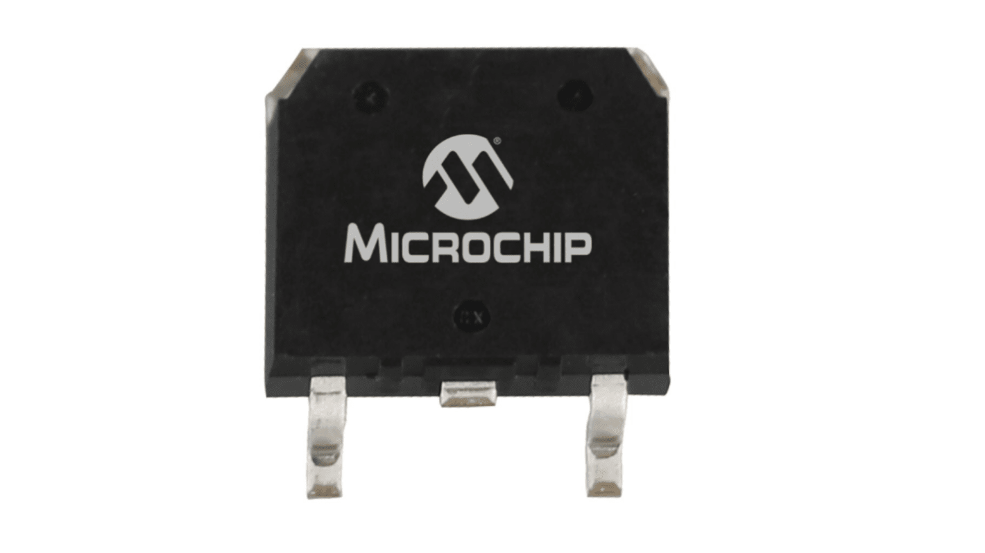 Microchip 肖特基二极管, 120A, 200V, TO-264, 3针, 双阳极共阴极, APT100S20系列