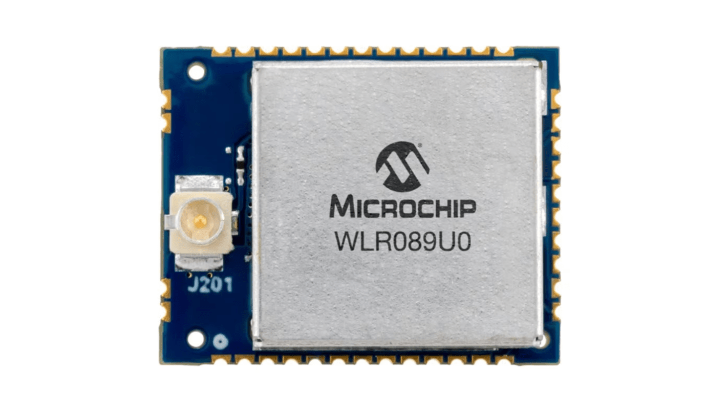 Microchip 蓝牙模块, 接收器-136dBm, 最大输出18.6dBm