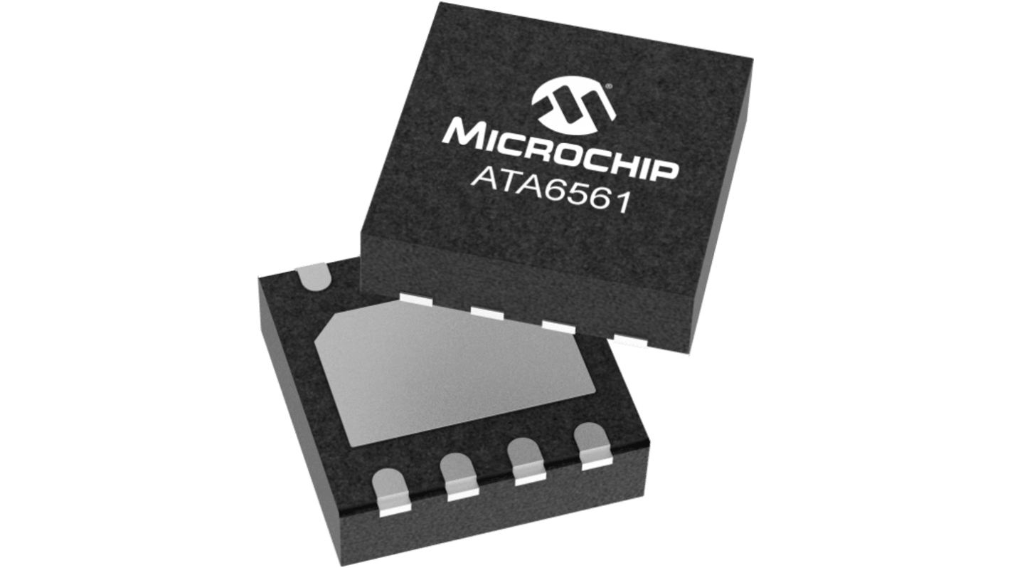 Microchip CAN收发器, CAN 控制器 IC, 1收发器, SOIC封装, 8引脚