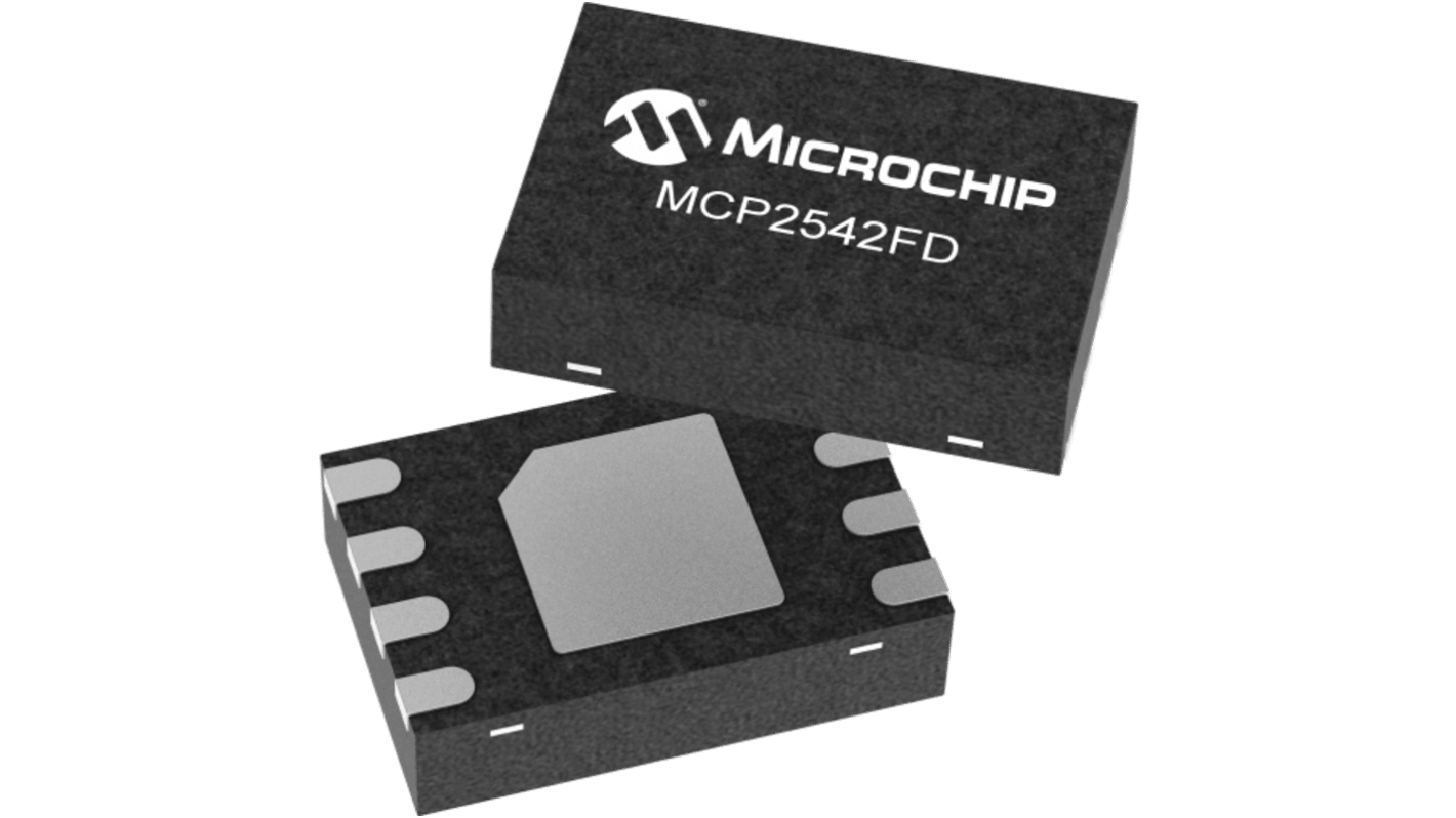 Microchip CAN收发器, CAN 控制器 IC, 1收发器, SOIC封装, 8引脚