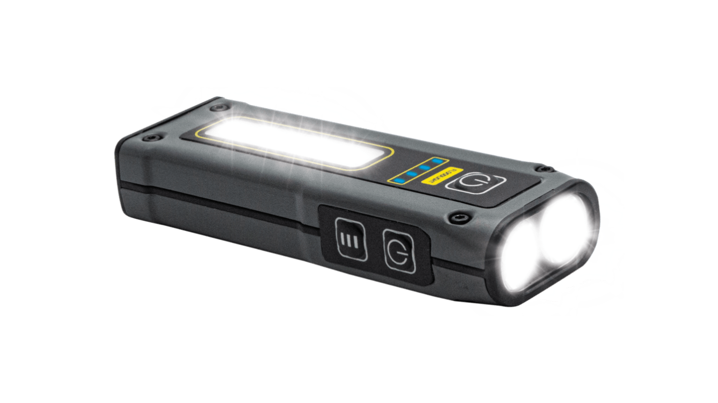 Nightsearcher 充电式手电筒, 2500, LED, 黑色