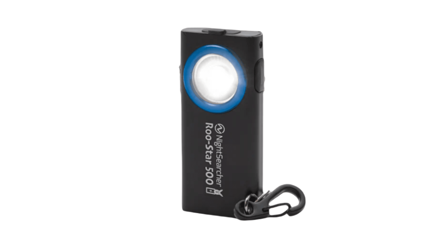 Nightsearcher Rechargeable LED Work Light, 500, USB-C Plug, 3.7 V, IP54
