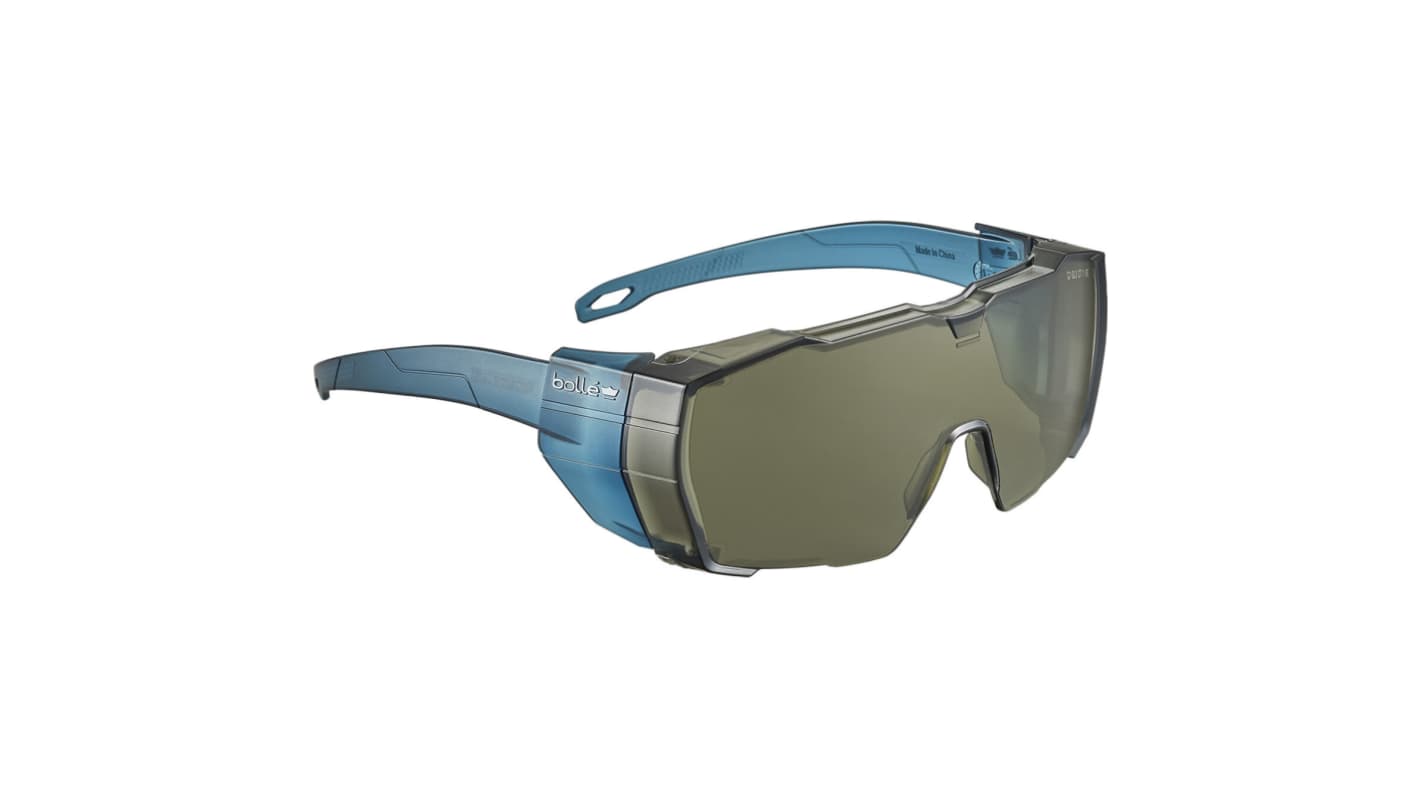 Bolle Safety SWIOTN Anti-Mist Safety Glasses, Smoke Polycarbonate Lens
