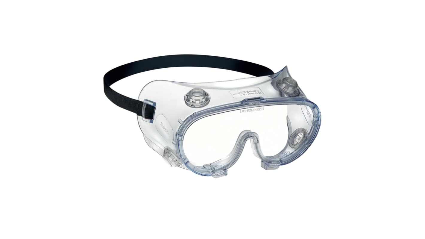 Bolle Safety BL150N Anti-Mist Safety Glasses, Clear Polycarbonate Lens, Vented