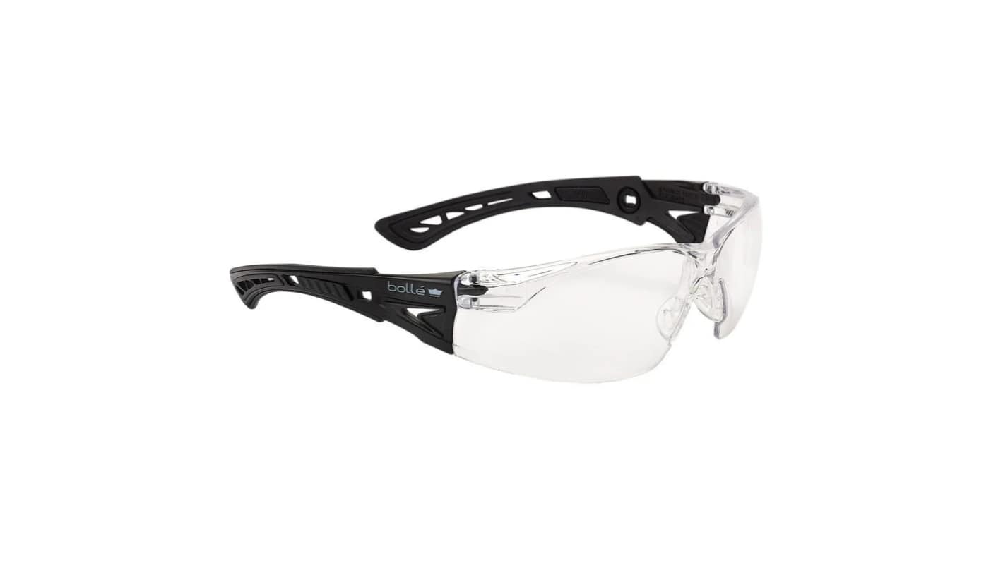 Bolle Safety PSSRUS Anti-Mist Safety Glasses, Clear Polycarbonate Lens