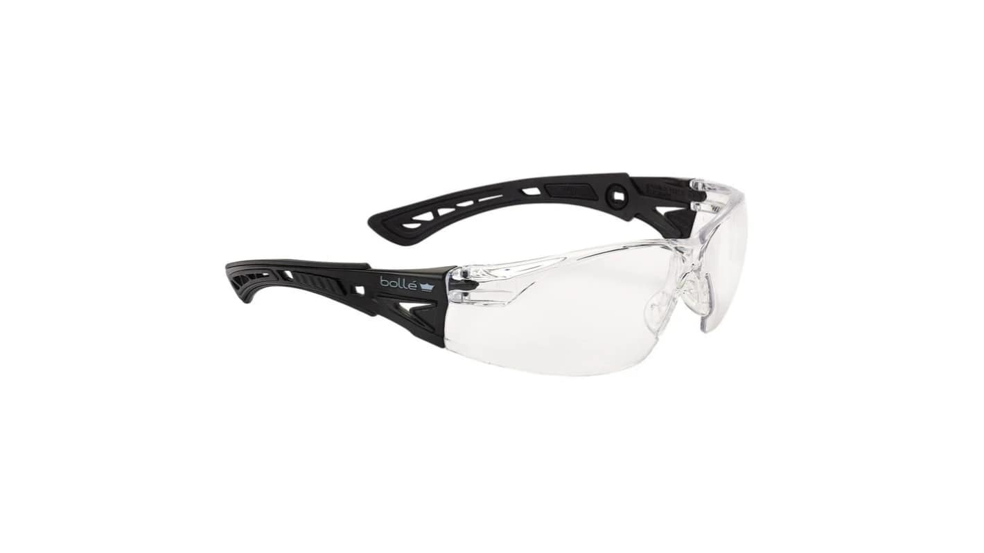 Bolle Safety PSSRUS Anti-Mist Safety Glasses, Clear Polycarbonate Lens