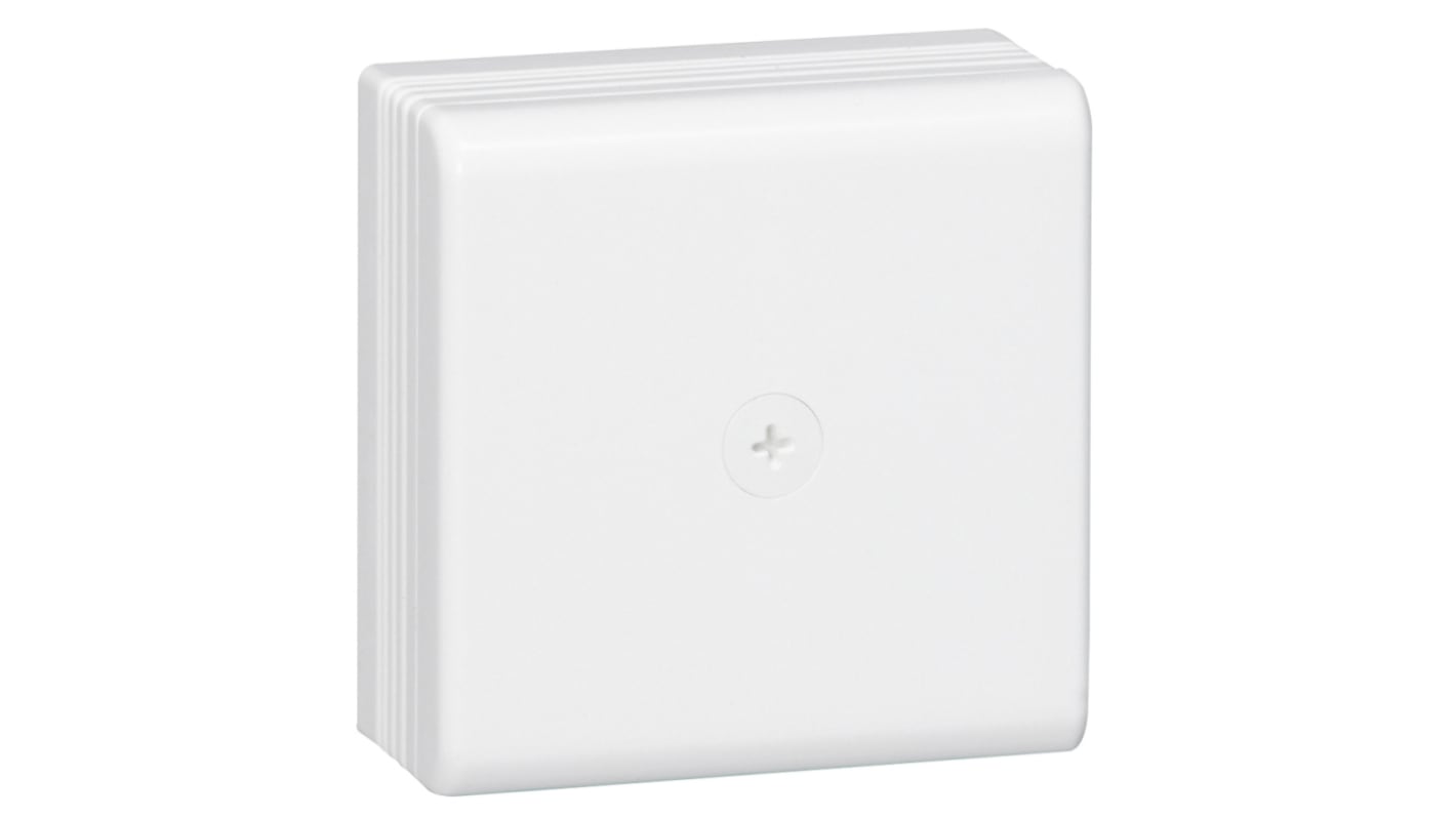 Legrand 030316 Series White Plastic Junction Box, 75 x 75 x 35mm