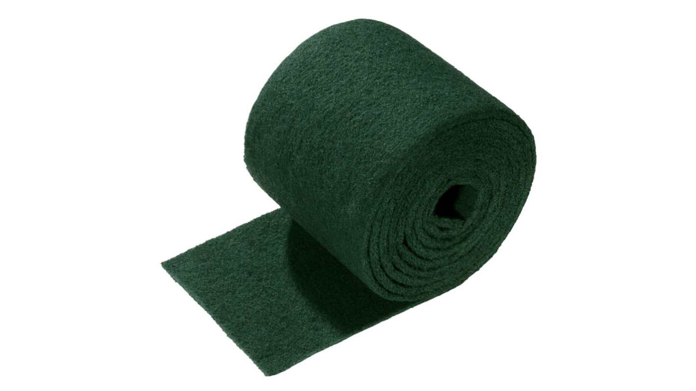 Spontex 百洁布, 用于食品工业，一般清洁，医院, 3m x 150mm x 8.5mm, 绿色