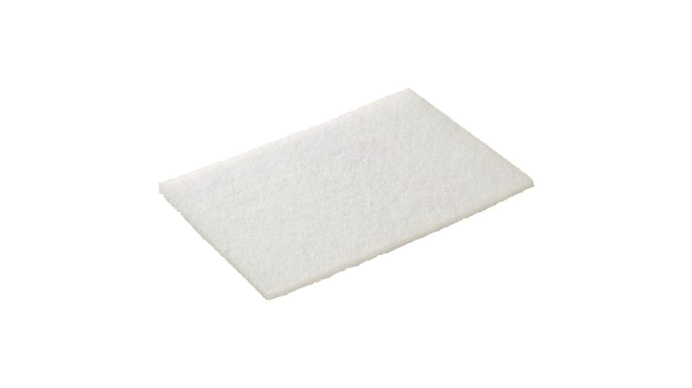 Spontex White Scourer 230mm x 150mm x 7.5mm, for Cleaning Use
