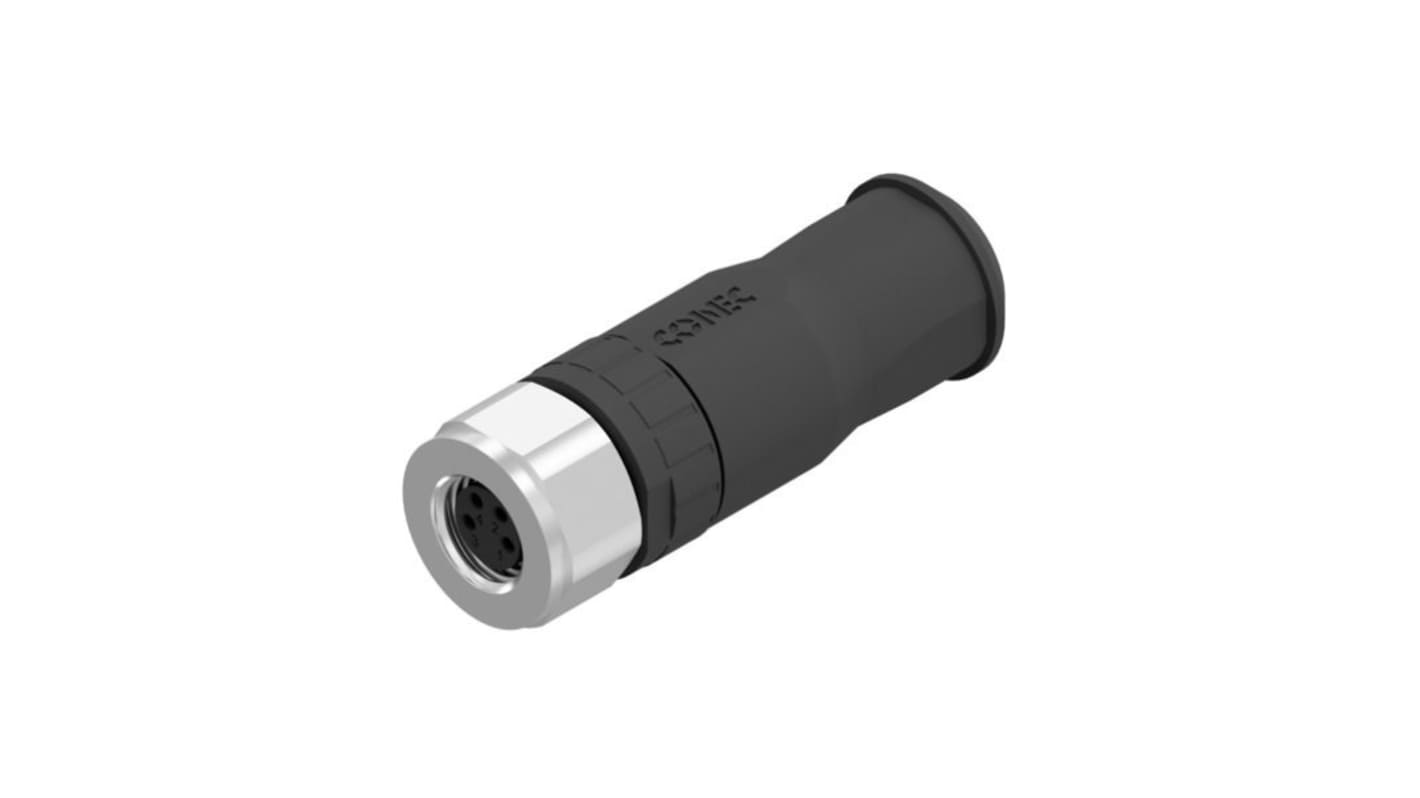 CONEC Circular Connector, 4 Contacts, Screw Mount, M8 Connector, Socket, Female, IP67, SAL Series