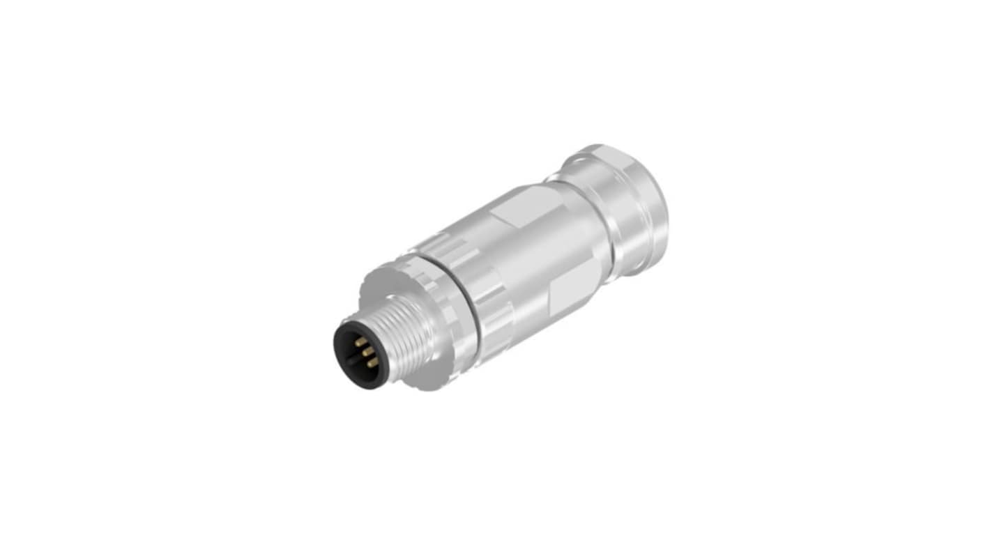 CONEC Circular Connector, 5 Contacts, Screw Mount, M12 Connector, Plug, Male, IP67, SAL Series