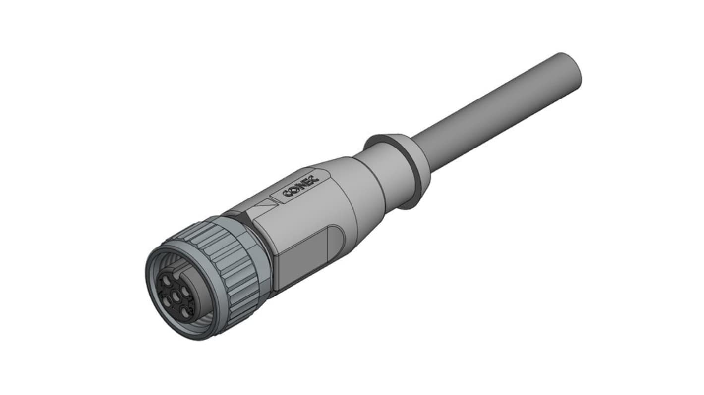 Kabel ze złączem Złącze M12 długość 3m Rodzaj A Żeńskie