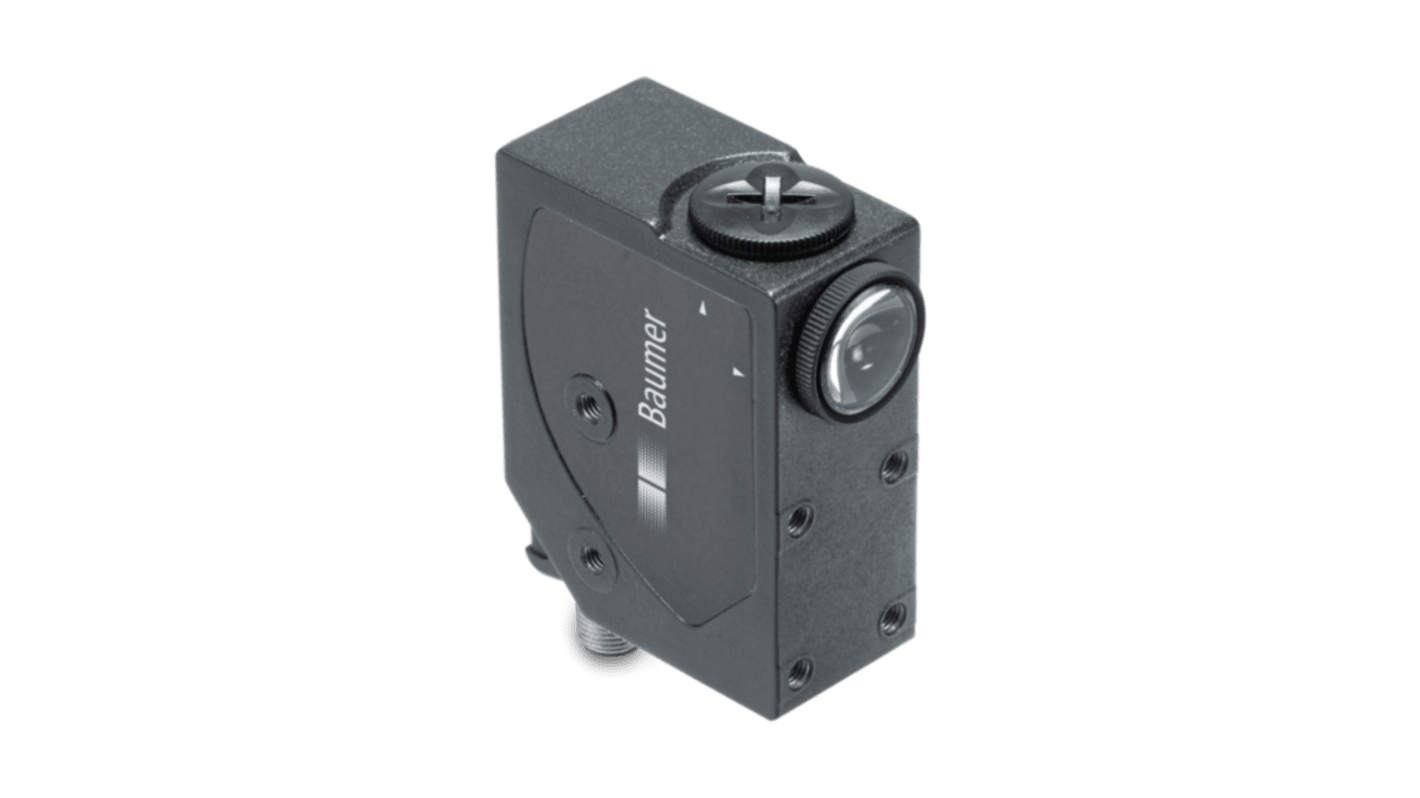 Baumer Diffuse Contrast Photoelectric Sensor, Rectangular Sensor, 3 → 9 mm Detection Range