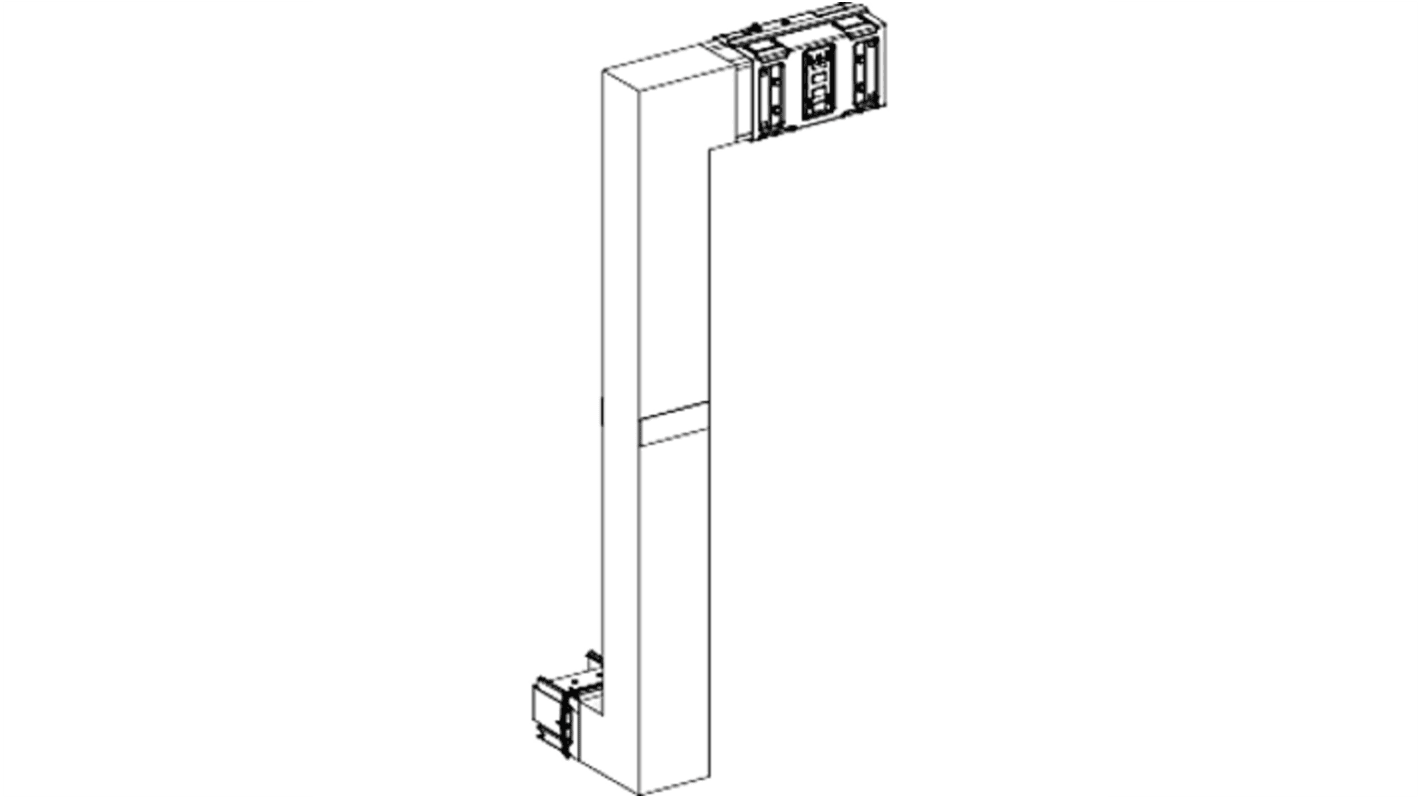 Schneider Electric Cross Elbow Busbar Trunking, 290 → 1200mm, 630A, KSA Series