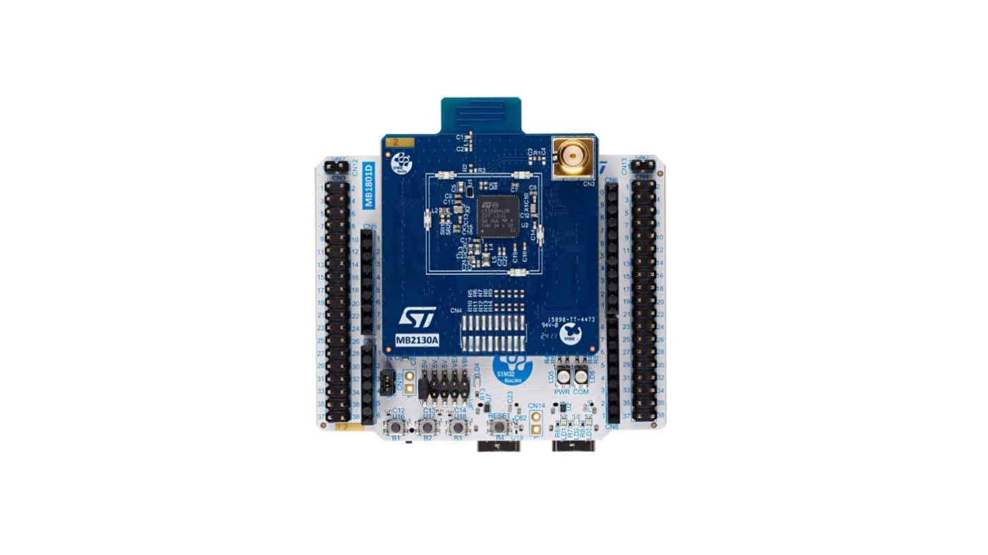 STマイクロ マイクロコントローラ開発ツール, Nucleoボード, WBA65RI, 32 bit, NUCLEO-WBA65RI