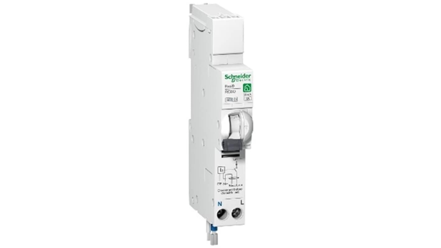 Schneider Electric 32A 1P+NP, 30mA B型剩余电流动作断路器