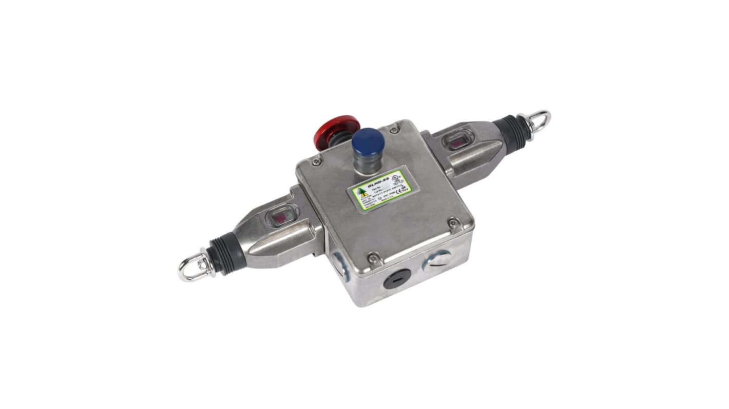 IDEM GLHD Rope Pull Switch, 4NC/2NO, Horizontal, Vertical