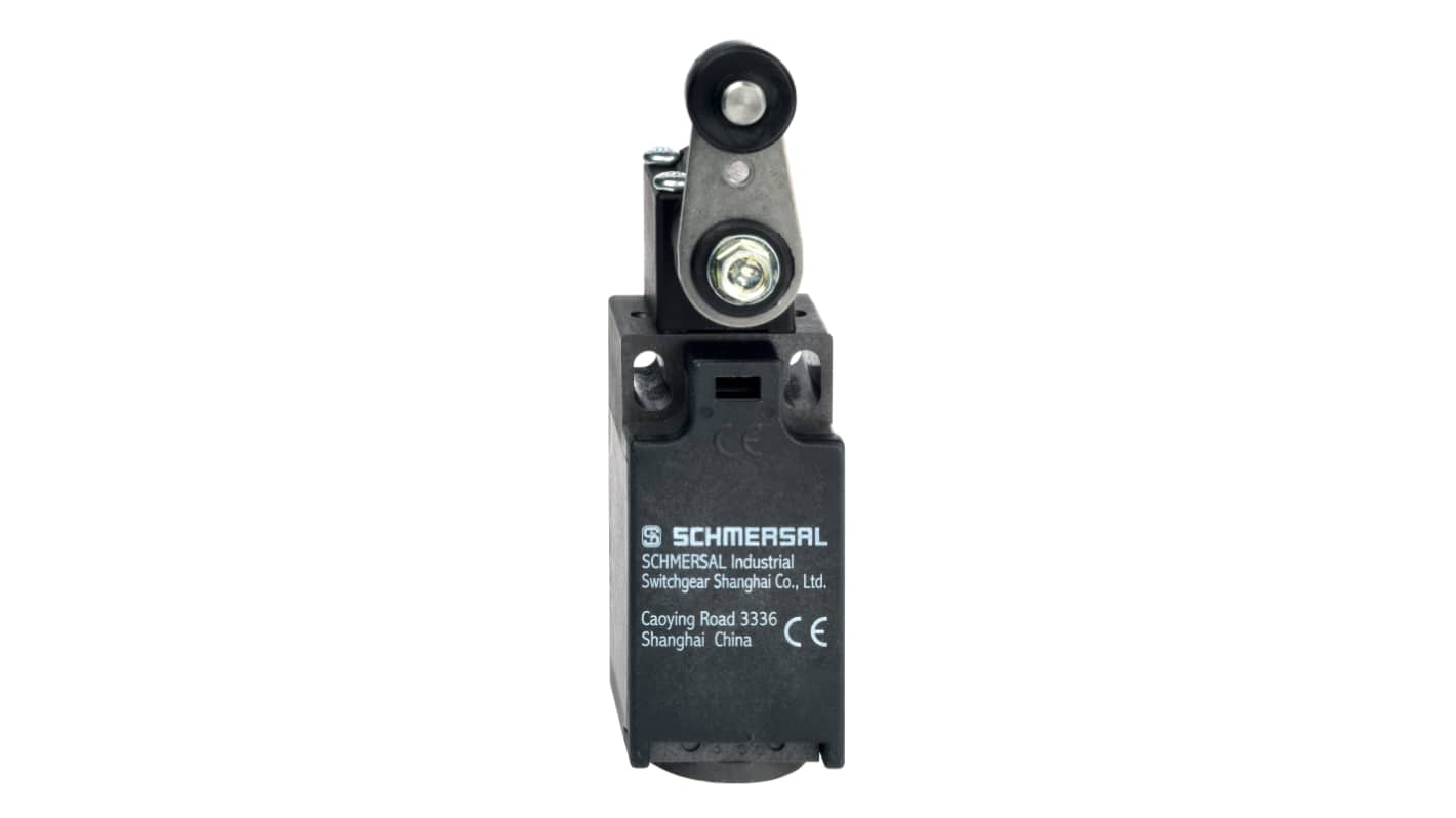 Schmersal 滚轮杆式开关, 最大交流230V 交流, 最大4A, IP65, IP67, 常闭、常开, ZV12H系列
