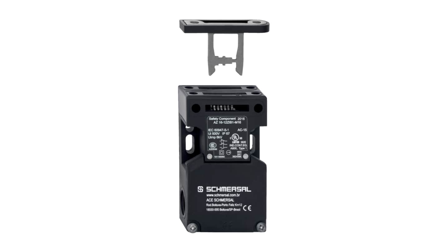 Schmersal AZ 16 Safety Switch, 2NC/1NO, Actuator Actuator Included, Glass Fibre Reinforced Thermoplastic