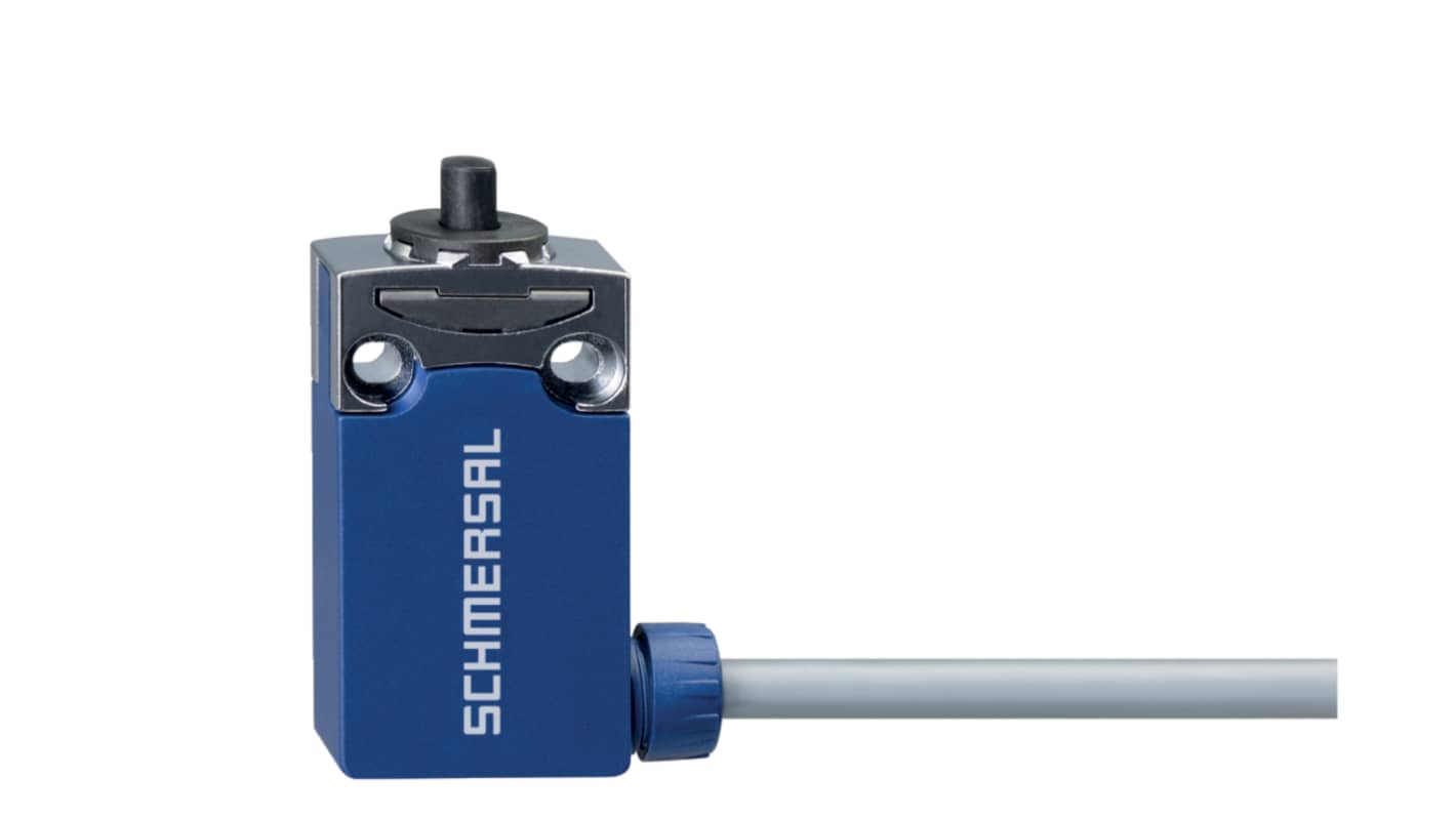 Schmersal PS116 Series Plunger Switch, 2NC/1NO, IP66, IP67, 6P, Plastic Housing, 240V ac ac Max, 1.5A Max