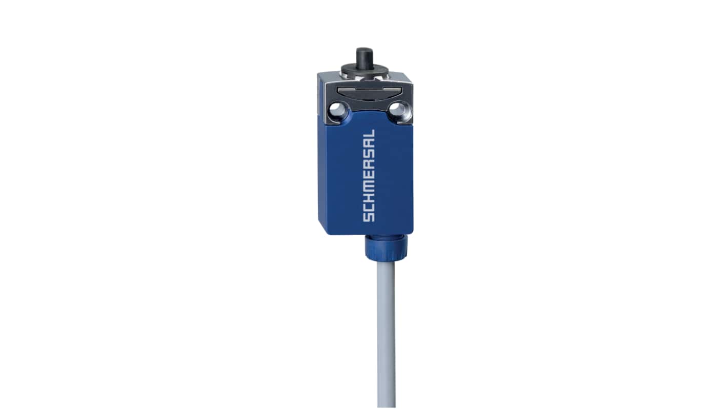 Schmersal PS116 Series Plunger Switch, 2NC/1NO, IP66, IP67, 6P, Plastic Housing, 240V ac ac Max, 1.5A Max