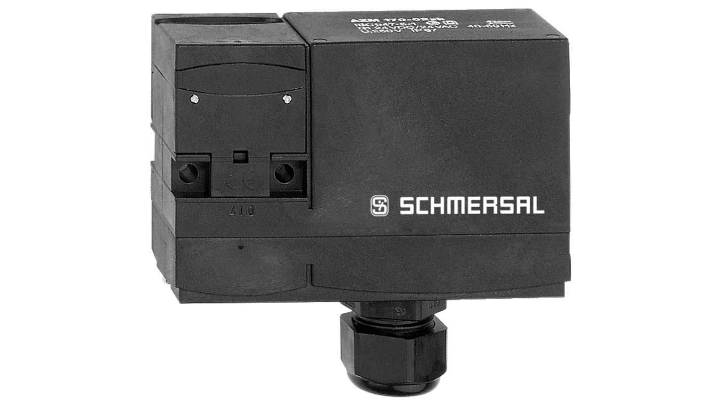 Schmersal AZM170 Series Solenoid Interlock Switch, Power to Lock, 24V ac/dc, 2NC