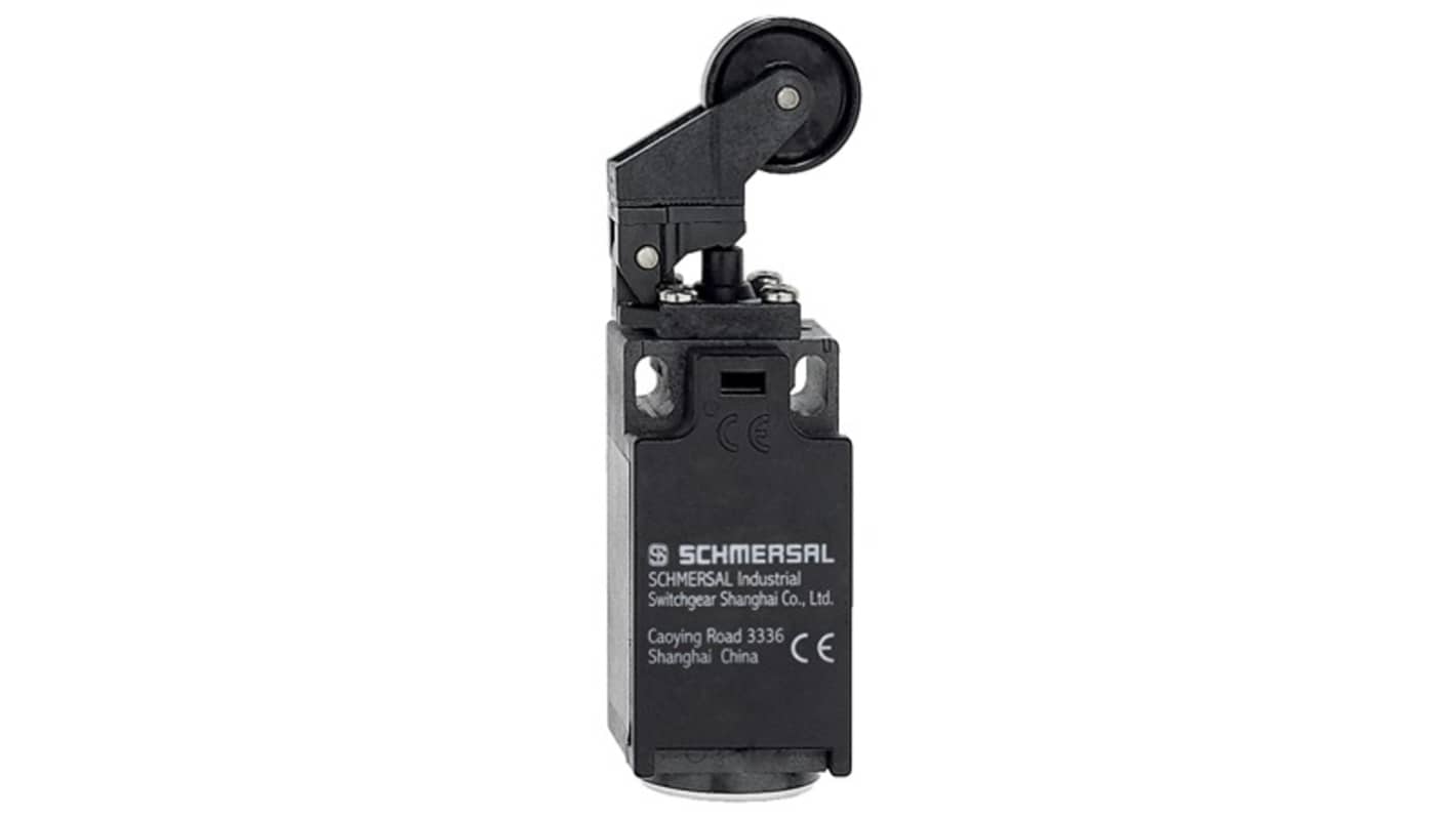 Schmersal ZK4 Series Roller Lever Switch, NC, NO, IP65, IP67, Plastic Housing, 230V ac ac Max, 4A Max
