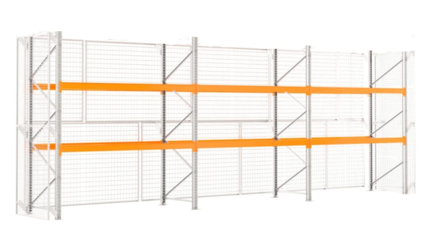 Manorga Galvanised Sheet Steel Storage Rack System Shelving System