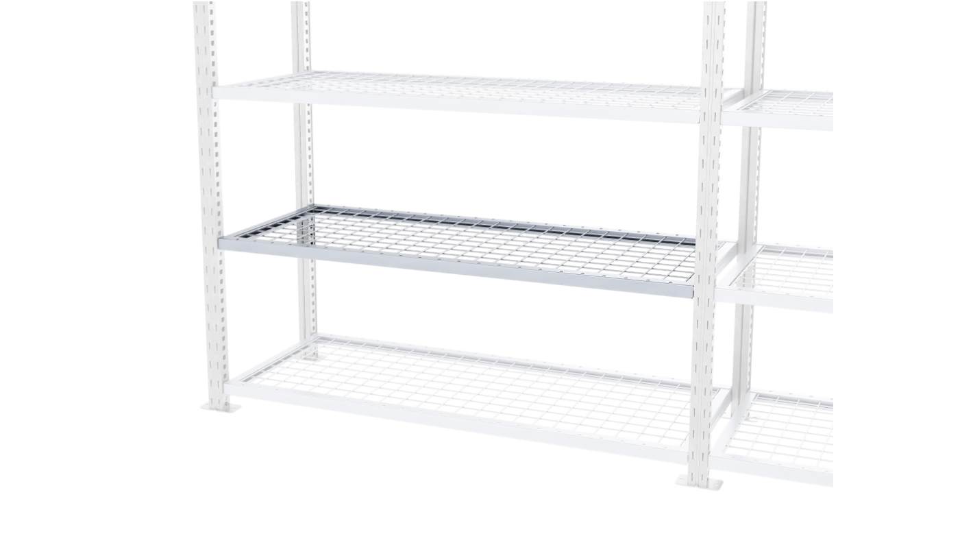 System półek, kolor Galwanizowany, materiał: Blacha stalowa, 1250mm x 600mm, Manorga