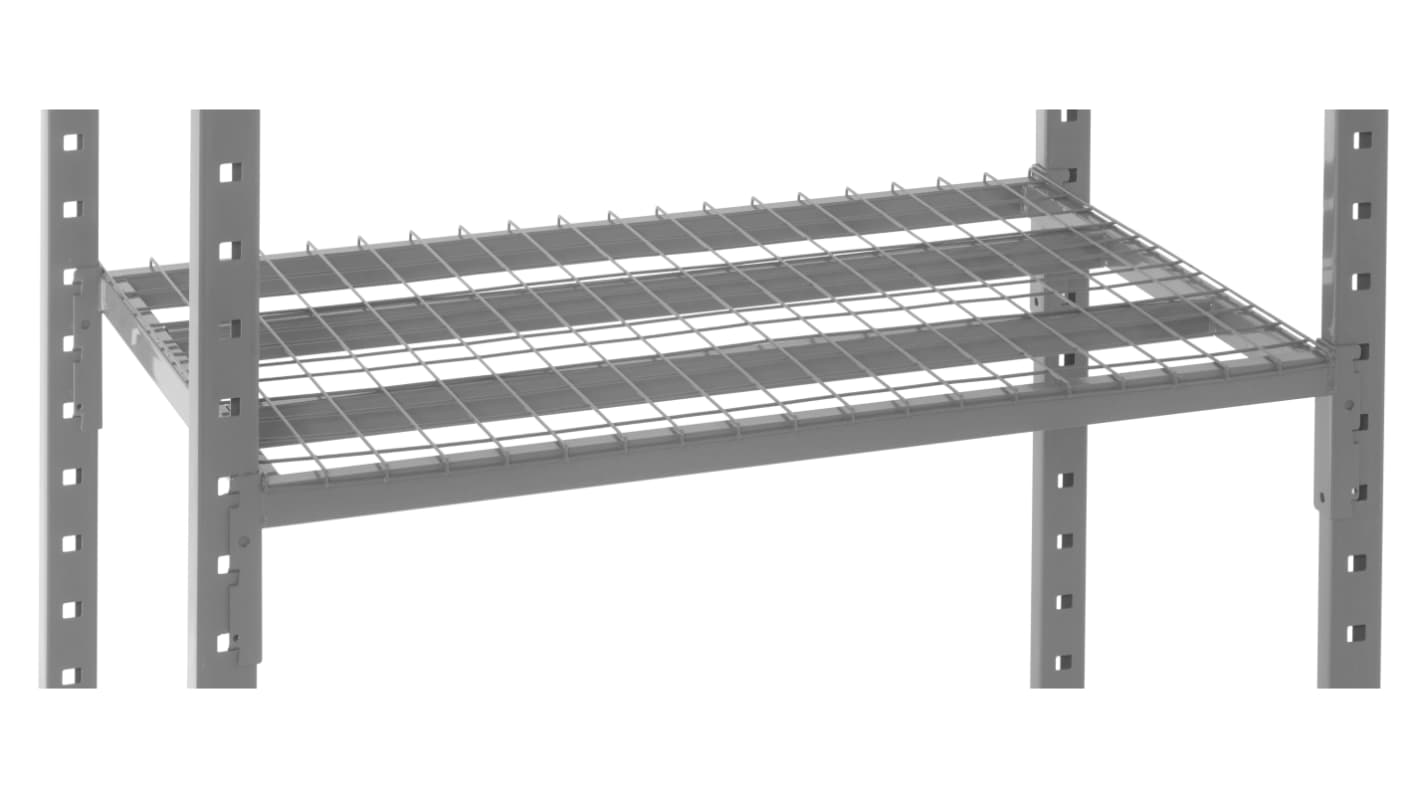 System półek, kolor Niebieski, materiał: Blacha stalowa galwanizowana, 1010mm x 600mm, Manorga