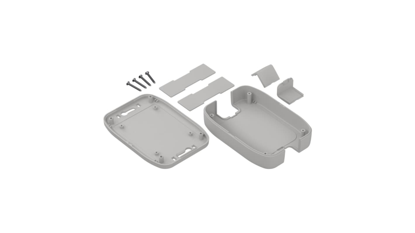RS PRO ABS通用外壳, 浅灰色, 135 x 95 x 33mm
