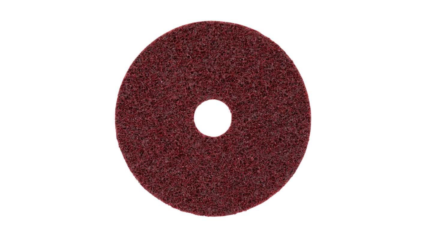 3M 7100233803 Aluminium Oxide Surface Conditioning Disc, 125mm x 125mm Thick, Medium Grade, 20 in pack