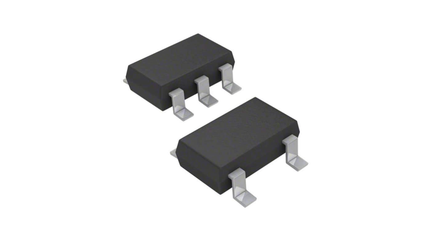 MPS 配电开关开关电源管理芯片, 500mA, 2.7 → 5.5V, 1输出, 单通道, 5引脚