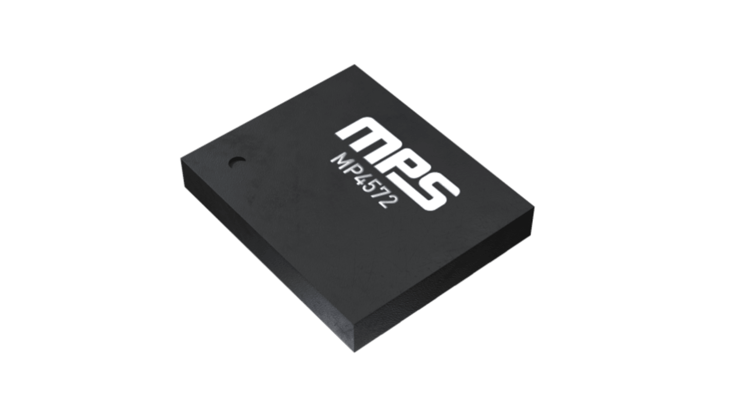 MPS MP4572GQB-P, 1 Synchronous Step-Down Converter, Converter 2A, 1 → 54 V, 2.7 MHz 12-Pin, QFN-12