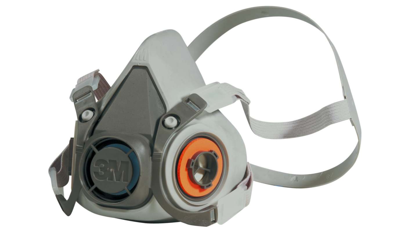 3M 7000077080 Series Half-Type Respirator Mask, Size M