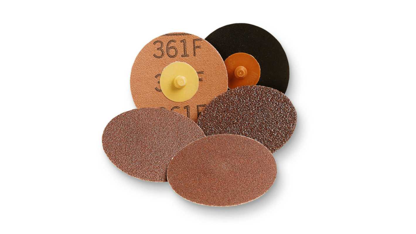 3M 7000045098 Aluminium Oxide Surface Conditioning Disc, 125mm x 75mm Thick, 60+ Grade, 50/200 in pack